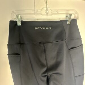 Women's Spyder Cargo Leggings Black Medium
